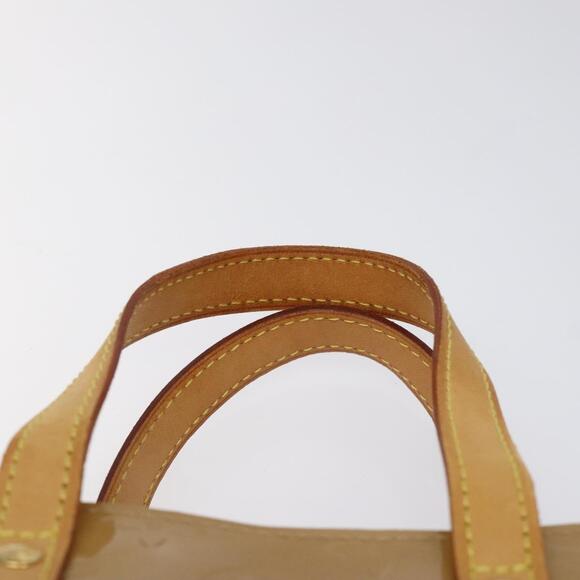 LOUIS VUITTON Monogram Vernis Reade PM Hand Bag Noisette M91334 - Picture 8 of 12